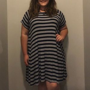 Flowy Striped Dress